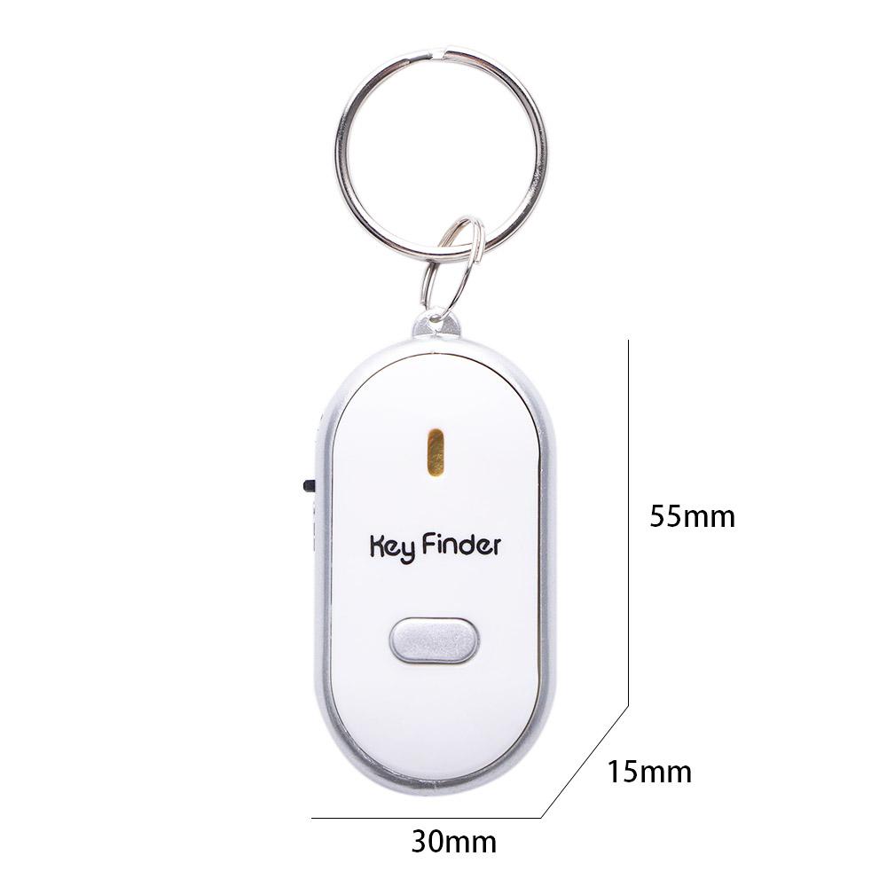 Pet Tracker Light Torch Sound Control Alarm Locator Tracker Keyfinder LED Whistle Key Finder