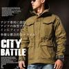 Outdoor Jacket Multifunctional Hooded Tactical Mountain Parka M65 Full of Pockets Compatible with Work Cargo Water Repellent [eleitchtee] [LHT] Men's