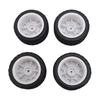 4PCS RC   Tires Fit for    01 XV02 70mm 1:10 Scale Plastic Nylon RC Car Wheel Hub Tire