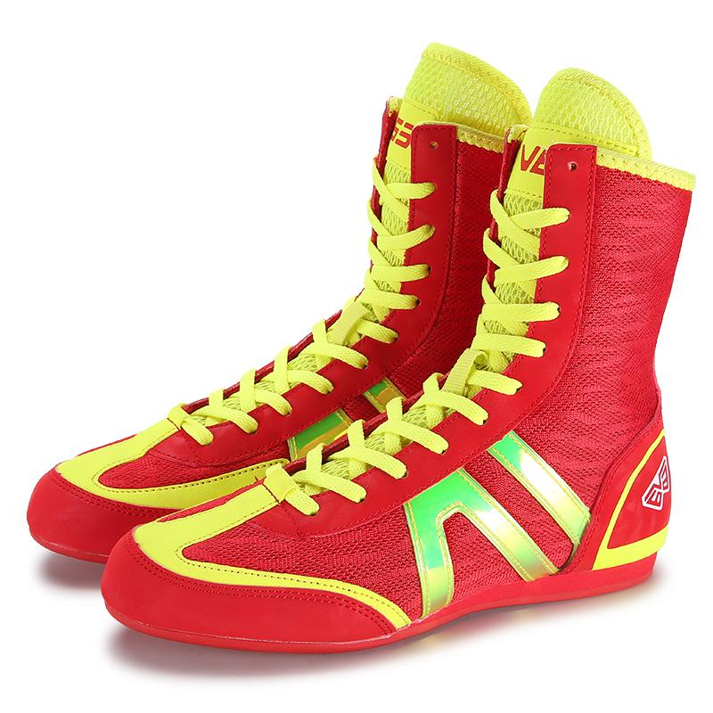Men Wrestling Shoes Comfortable Fighting Training Adult Professional Competition Boxing Shoes Original Non-Slip Wrestling Boots