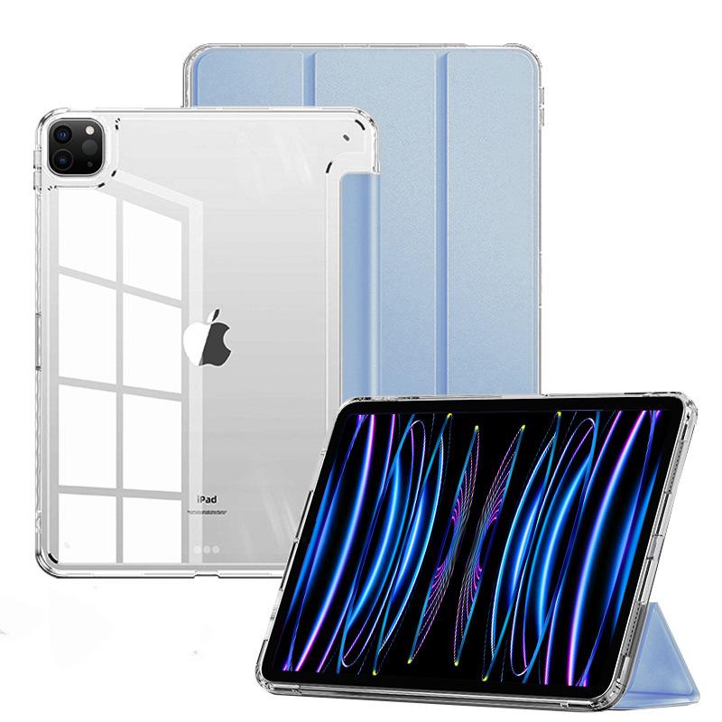Transparent Acrylic Protective Case for 25 IPad Air 7 Models, Without Pen Slot; Also Suitable for 8-inch and 10.2-inch Apple Pro Models.