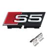 1 Stück ABS-Kunststoff Auto Zubehör Emblem Kühlergrill Motorhaube Abzeichen Kühlergrill Schnalle Für Audi S3 S4 S5 S6 S7 Auto Styling Zubehör Aufkleber