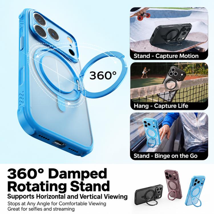 MOMAX SOMA Hoop Rotating Invisible Holder Magnetic Phone Case