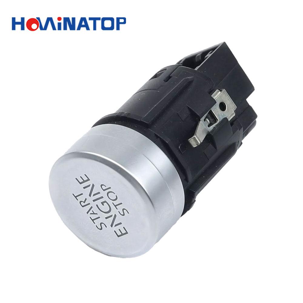 HOWINATOP 5GG959839 4Pin Engine Start Stop Button Switch For VW Golf MK7 2013‑2019 T-Roc 2017‑2021 OEM Replacement