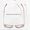 Vintage Sexy Ladies Cat Eye Anti Blue Light Optical Glasses Frames Women Luxury Brand Designer Diamond Pearl Clear Eyeglasses