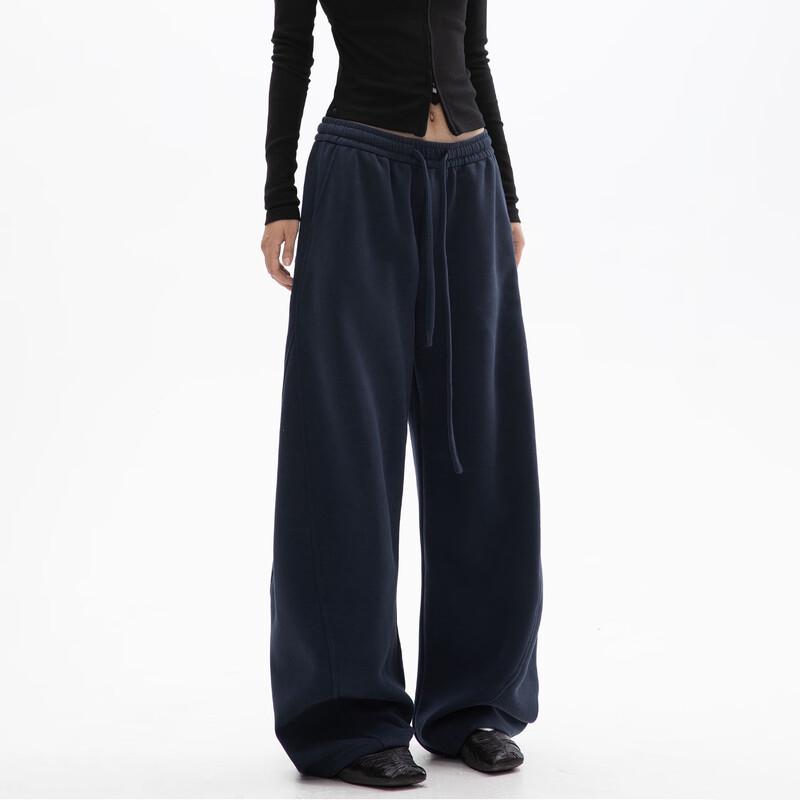 ICH MODE Women's American Style Casual Wide-Leg Sweatpants