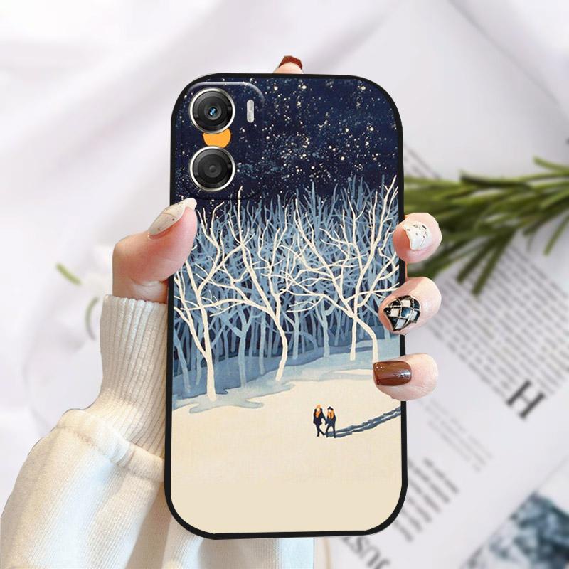 

For Motorola Moto G06 /G06 Power Phone Case Stylish Painted Back Bumper For MotoG06 Power Cover Soft TPU Silicone Funda Coque Motorola Moto G06 Power