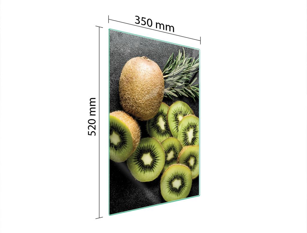 SZKLANA DESKA DO KROJENIA 35x52 KIWI