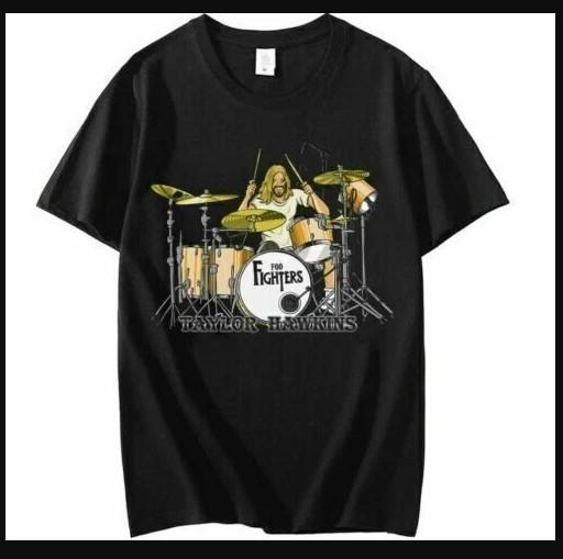 TAYLOR HAWKINS FOO FIGHTERS Drummer Concert T-shirt size S-5XL M