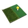 Hitting Mat Dual Grass Mini Golf Training Practice Pad Launch Zone Hitting Turf Mat
