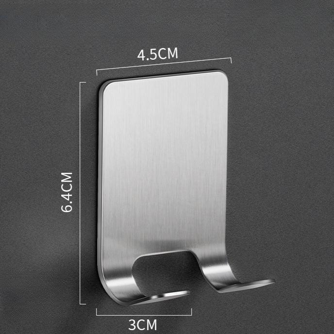 

Подставка для бритвы из нержавеющей стали, мужская, для бритья, подставка для бритвы, полка, стойка для хранения бритвы для бритья, органайзер с крючком для ванной комнаты 2pcs серебряный