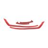 Carbon Fiber Car Front Headlight Eyebrow Trim Strips Decoration Stickers For Nissan X-TRAIL 2014-2018 Exterior Accessories