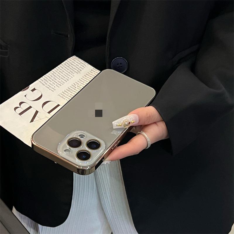 

Drop-Proof Color Plating Phone Case for iPhone 15/14/13/12/11 Pro Max 15 Pro Max
