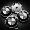 For BMW M 2026 New 4pcs 68mm Car Wheel Center Cap Logo Hub Badge Rims Cover For BMW E46 E39 E53 E65 F34 G30 F15 G70 G08 G07 G05 E66 E90 G26 F30 F31