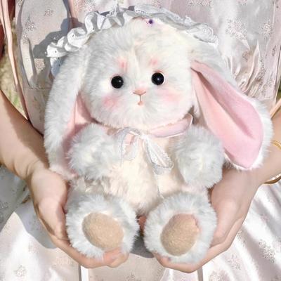 Bunny Plush Doll Stuffed Animals for Kids Cute Rabbit Toy Fluffy Bunny Stuffed Toy with Soft Ears Easter Valentine's Day Gifts