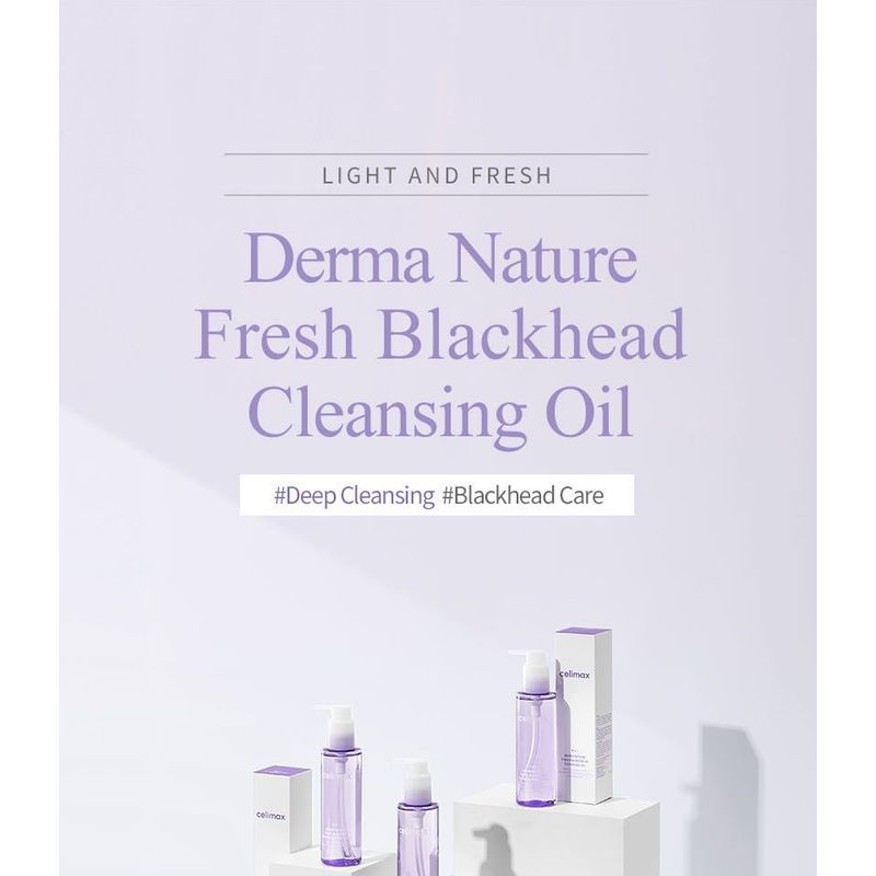 CELIMAX Derma Nature Fresh Blackhead Jojoba Cleansing Oil