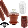 Succulent Vegetable Seedling Pots20Personalized Humidity Cover Shovel Base Indoor and Outdoor Planting Pot Set