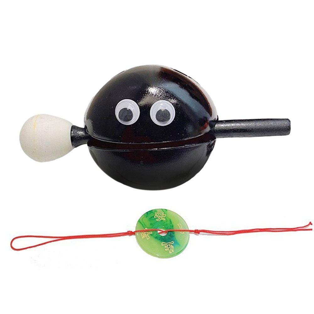 Instrument De Percussion - Kaki - Poisson En Bois - Compact - Durable