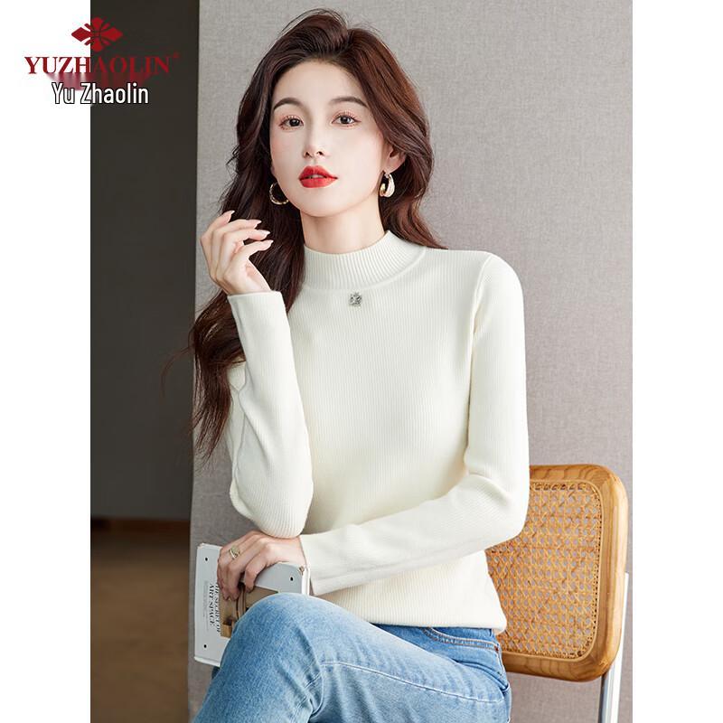 Yu Zhaolin Women's Autumn/Winter Plus Velvet Knit Sweater