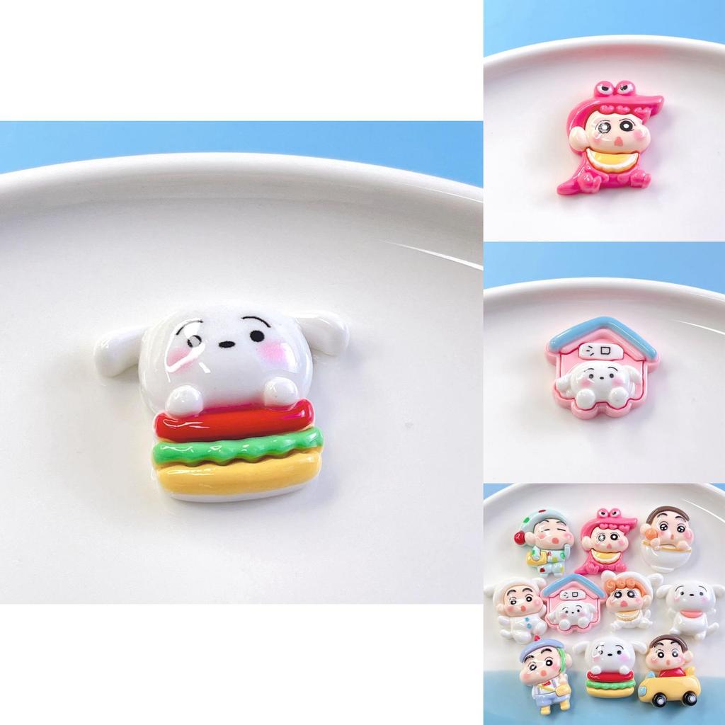 Niedliche Cartoon Harz Accessoires für DIY Haarbänder, Handyhüllen und Schuhschnallen Großhandel Materialien Figuren)