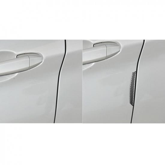 Carbon Fiber Car Universal Door Side Edge Guard Protection Trim Stickers For BMW