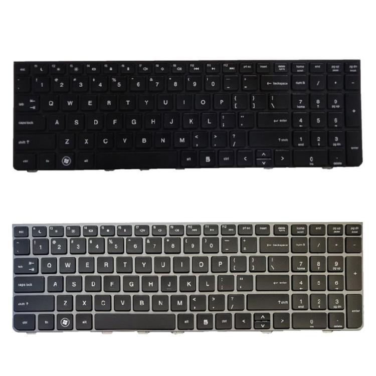 New US Keyboard Keypad for HP Probook 4535S 4530S 4730S US Keyboard with Frame