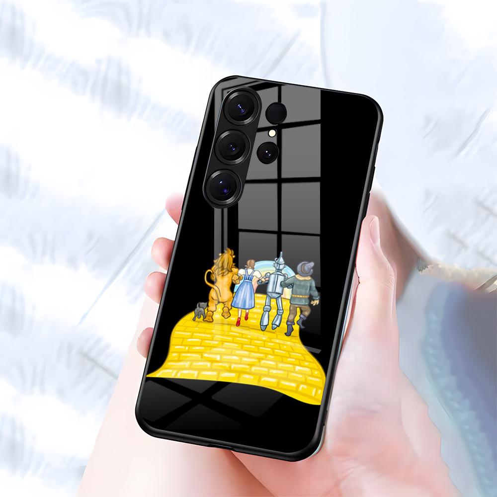 The W-Wizard Of O-OZ Movie Phone Case For Samsung S26 S25 S24 FE S23 S22 S21 Plus S20 Ultra Note20Ultra Black Glass Cover