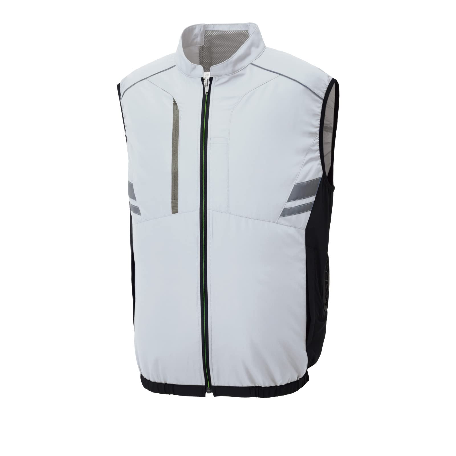 

Кондиционер SUNS Fuujin Жилет KF92322 с боковыми вентиляторами Рабочая одежда УФ для вождения и включает наклейку SUNS Pro Uni (2023) - Только, Светоотражающий,