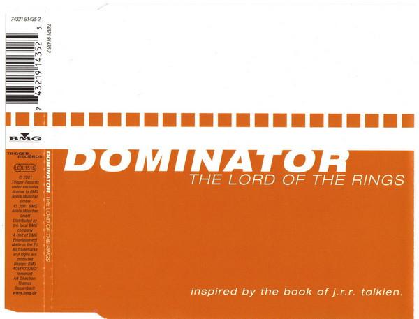 

CD DOMINATOR Lord Of The Rings 74321914352 Trigger 2001 Germany Dance Electronica Used
