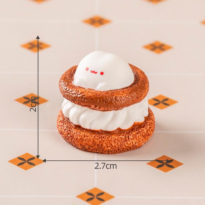 Micro-landscape Simulation Cute Little AnimalsDesserts Small Bbread Decorations Blind Bags