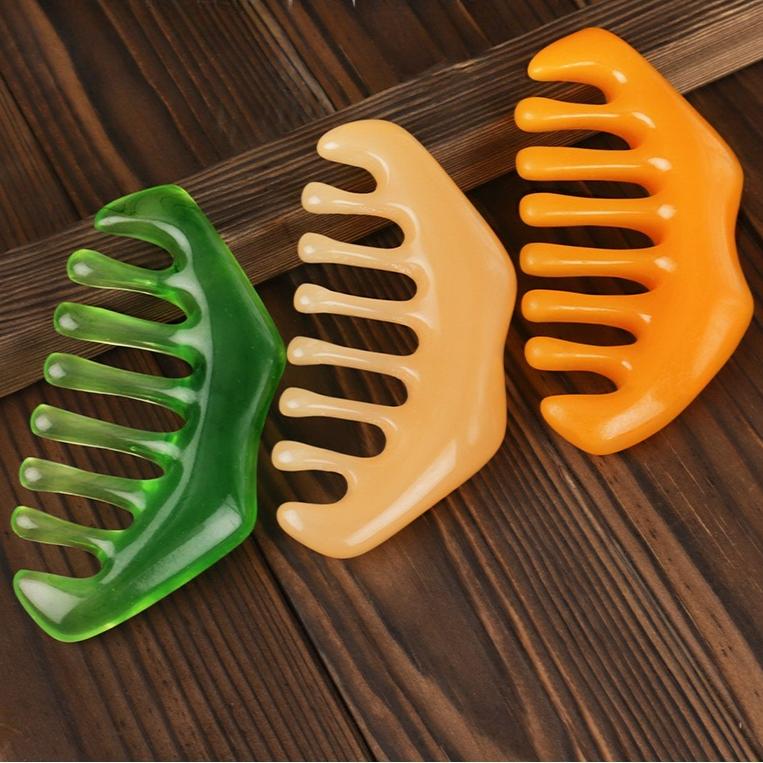 Women's Long Hair Wide Tooth Hair Comb Head Massage Comb Scalp Massage Portable Comb