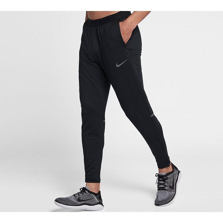 Nike Phenom Running Casual Slim Strickhose Herren Unterteile Schwarz AA0691-010
