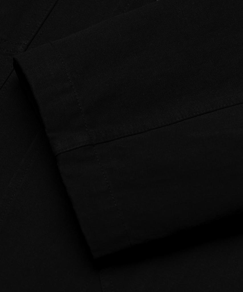 Connect Kinloch Washed Cotton Loose Fit Jacket [Black]