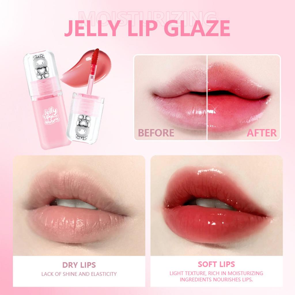 6 Colors Diamond Glitter Lip Gloss ,Long Lasting High Shiny Glitter Liquid Lipstick ,Hydrating,Moisturizing Lip Gloss Kit Gift Makeup For Girls 4.5ml