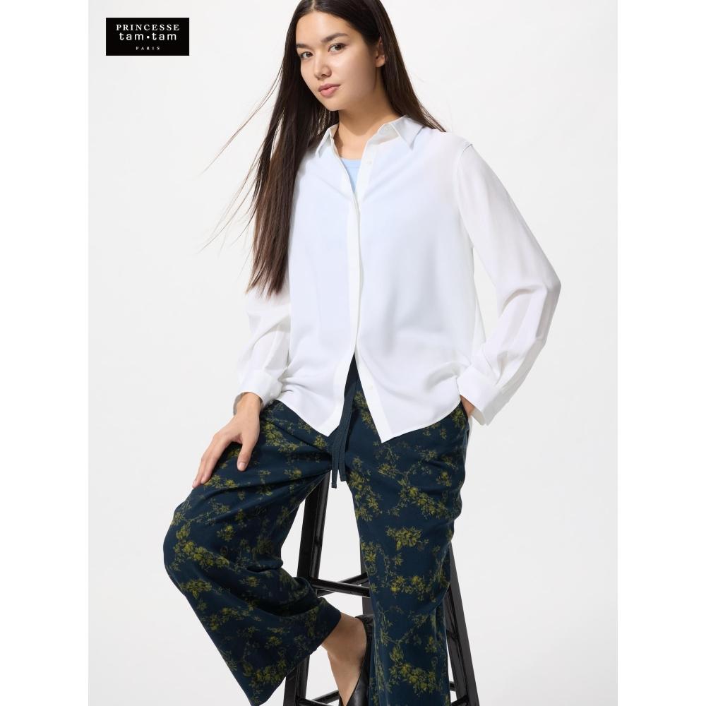 Uniqlo Japan Rayon Print Long Pants