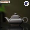 140ml High-end Yixing Purple Clay Teapot Famous Master Handmade Pot Raw Ore Steel Grey Section Mud Tea Maker Kettle Zisha Teaset