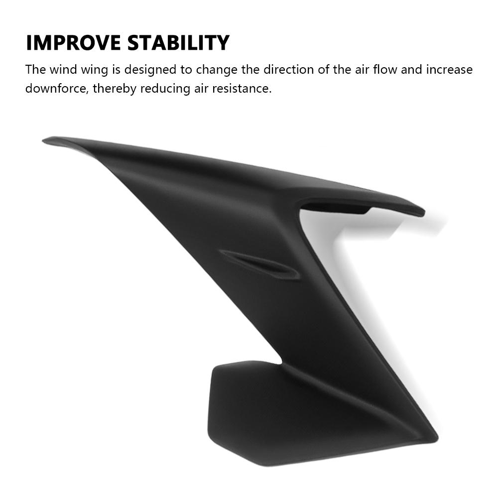 For Side Wing Side Spoiler Motorcycle Spoiler Rear Tail Fairing Aerodynamic Winglet Fixed Wing YZFR7 2025 2024 2023 2022