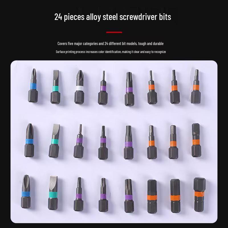 24-in-1 Multi-Functional Ratchet Screwdriver & Wrench Set