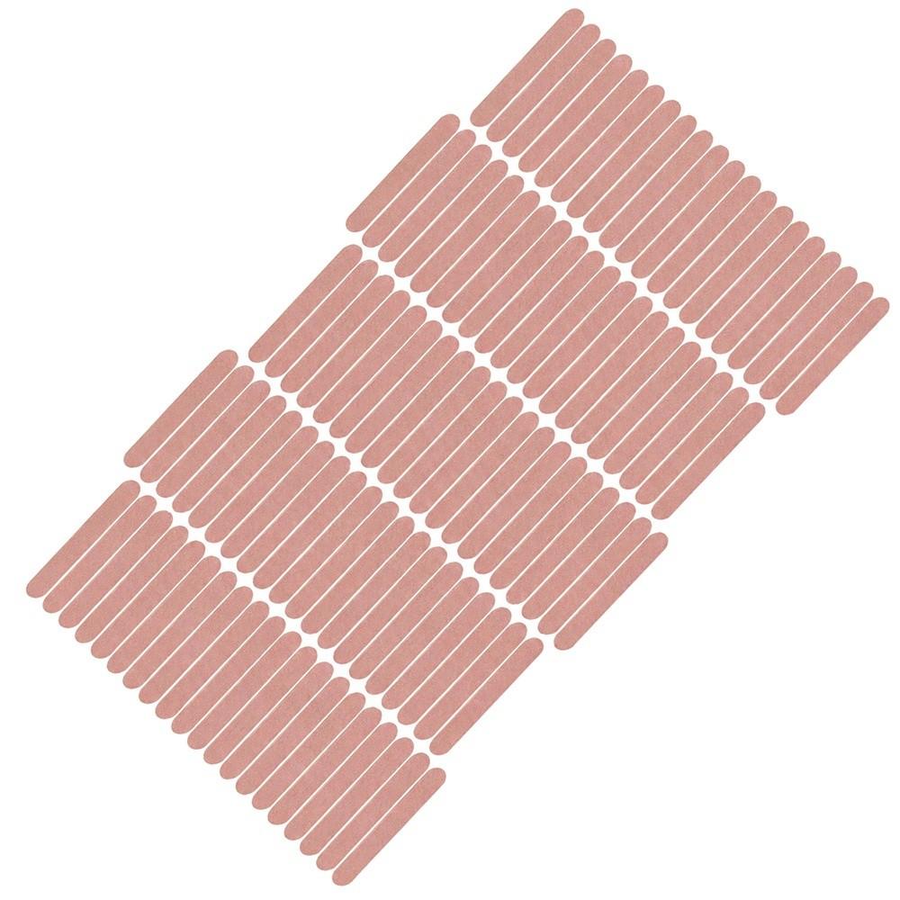 100pcs Double Sided Disposable Nail File Wood Board Manicure Nail File Nail Polishing File  Home Use