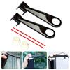 2 Sets Motorcycle Chain Lube Applicator Chain Cleaner Attachment Chain Oiler Applicator Motorbike Maintenance Clean Tool