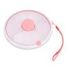 Snack Rotating Container with Lid 5 Compartment Dispenser Leakproof Spill Proof Sealing Kids Fruit