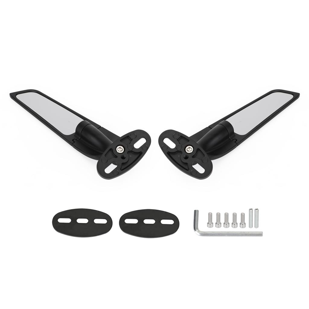 Adjustable Wing Fin Rearview Mirrors For Honda CBR600RR 03-17 CBR1000RR 04-07