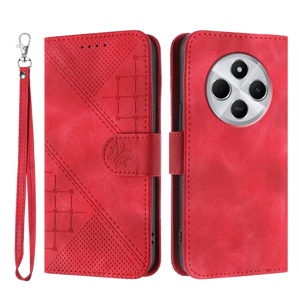 For Xiaomi Poco C75 4G/Xiaomi Redmi A3 Pro 4G/Xiaomi Redmi A4 5G/Xiaomi Redmi 14R 5G/Xiaomi Redmi 14C 4G Leather Wallet Case