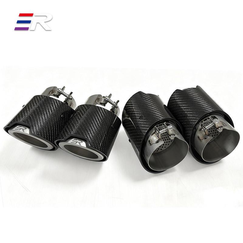 

2024 BMW G90 G99 M5 Carbon Fiber Stainless Steel Exhaust Tailpipe Auto Exhaust Pipe