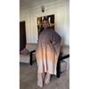2026 Spring New Stand Collar Bat Sleeve Gradient Wide-Leg Pants Casual Loose Top Two-Piece Set