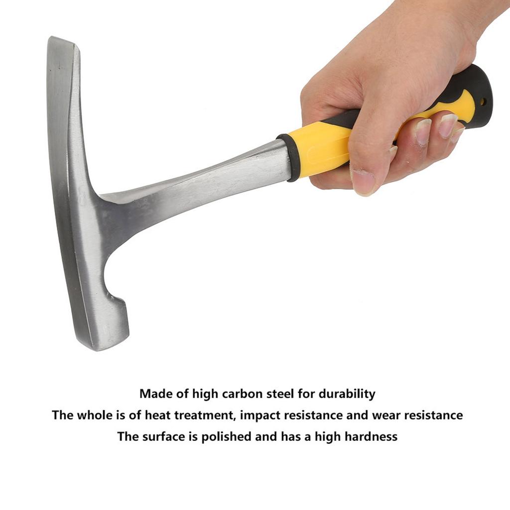Double Head Flat Mouth Geological Survey Brick Duckbill Hammer(hammer head 600g)
