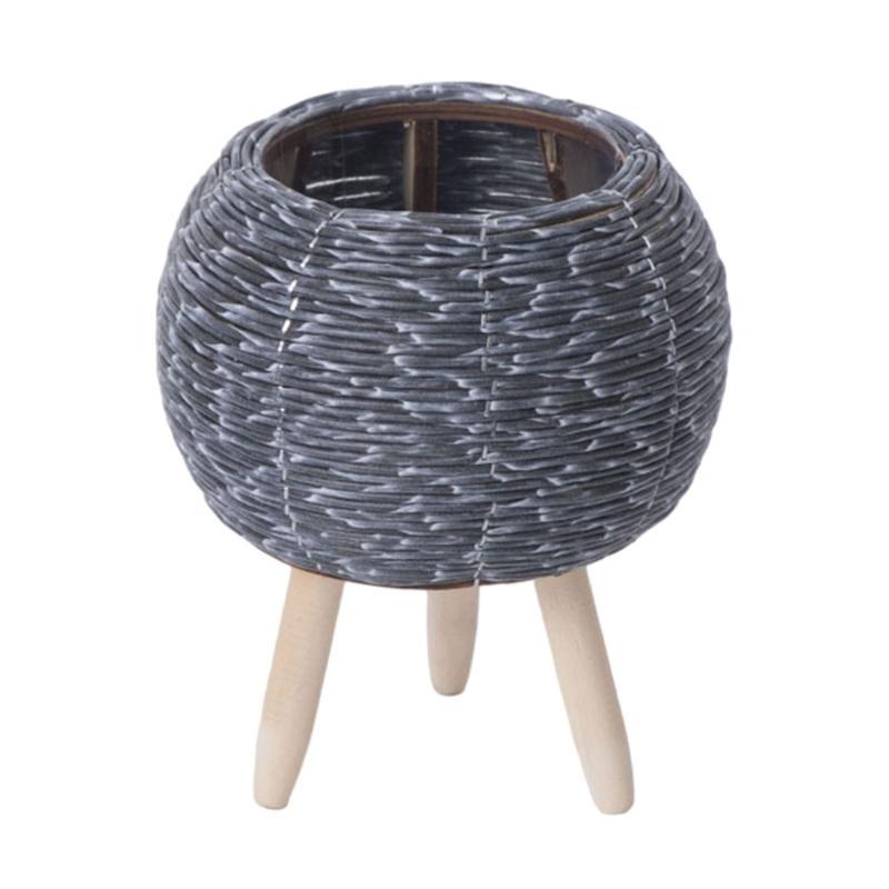 Rattan Weaving Flowers Plant Pots Basket Grass Planter Basket Indoor Outdoor