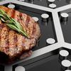 Frying Pans 316 Stainless Steel Skillet Honeycomb Wok Pan Induction Cooker