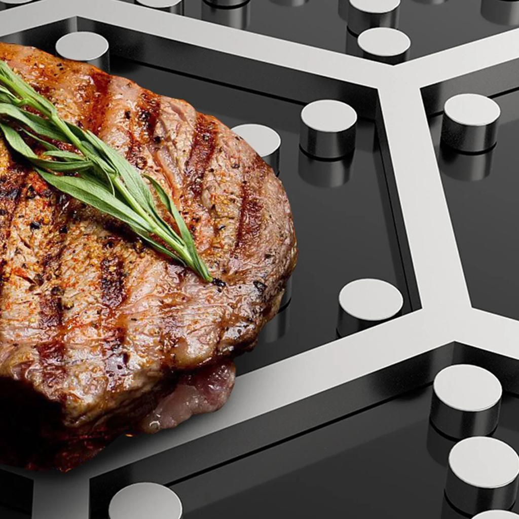 Frying Pans 316 Stainless Steel Skillet Honeycomb Wok Pan Induction Cooker
