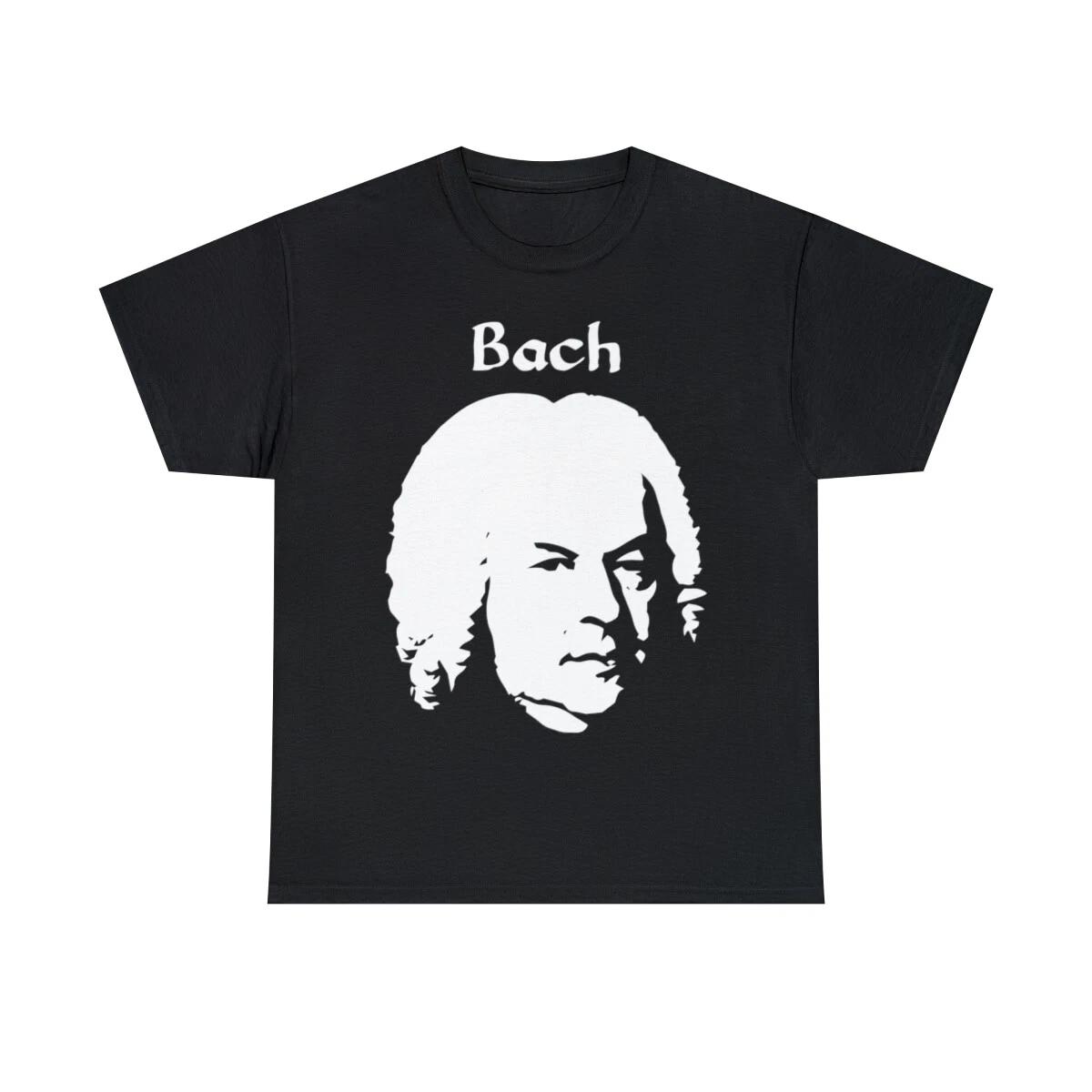 Bach Graphic Tee Shirt, S-5XL S